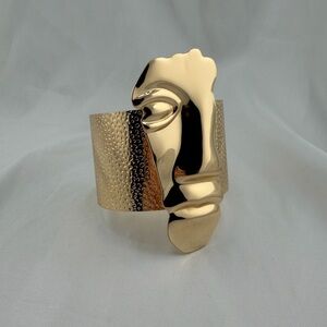 Zara Gold and Black Artistic Bracelet
